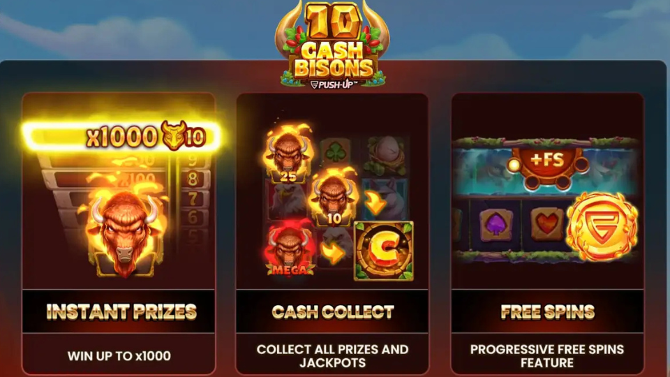 10 cash bisons 3